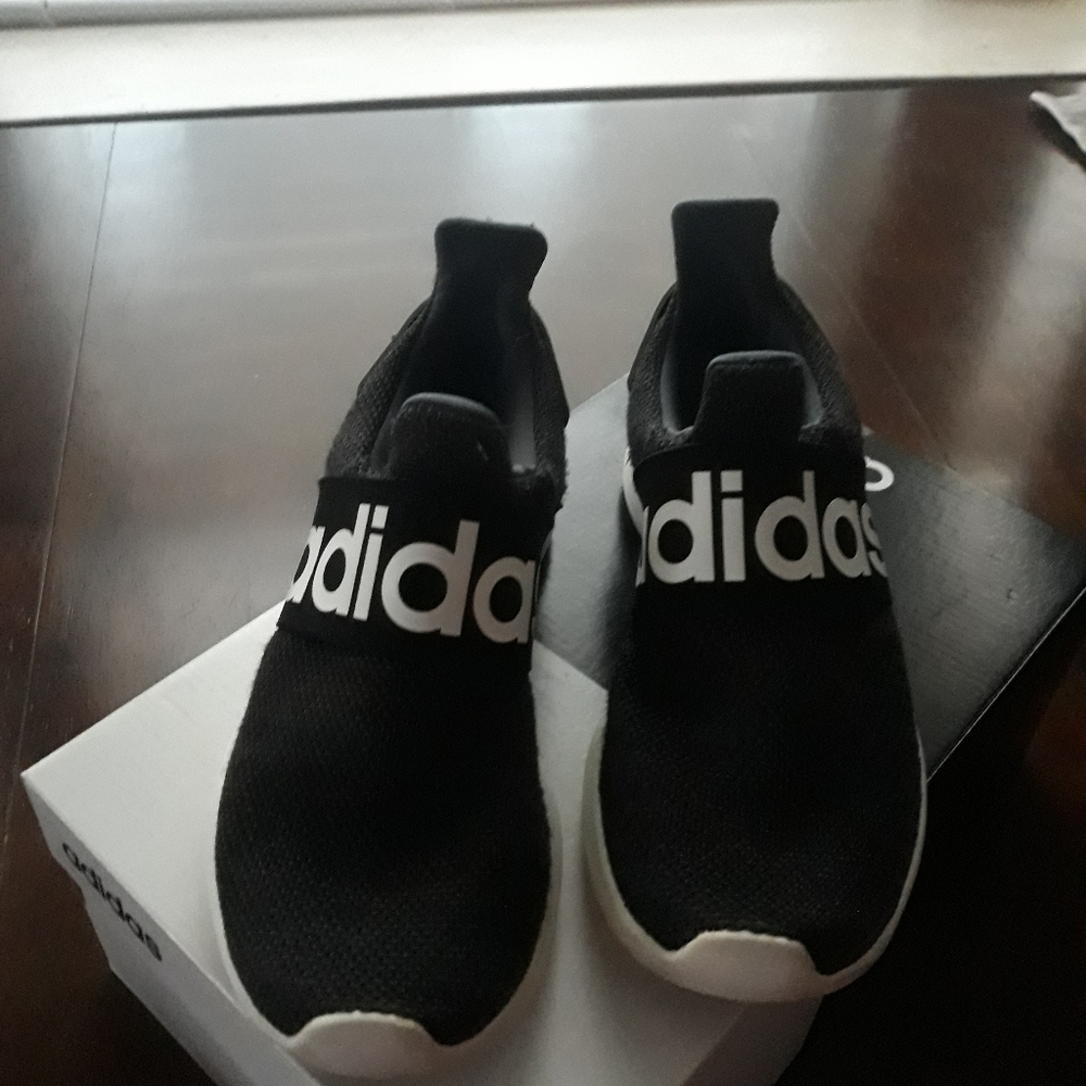 Kids' cloudfoam adapt slip on Adidas sneaker